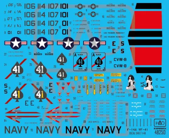 F-14A Black Aces ”The Final Countdown” 1:48