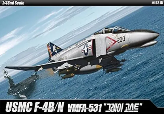 F-4B/N Phantom II VMFA-531 GRAY GHOSTS 1:48