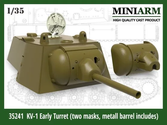 KV-1 early turret 1:35