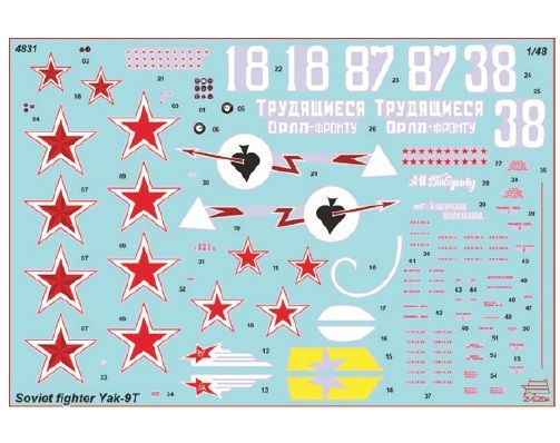 Yak-9T Soviet Fighter 1:48