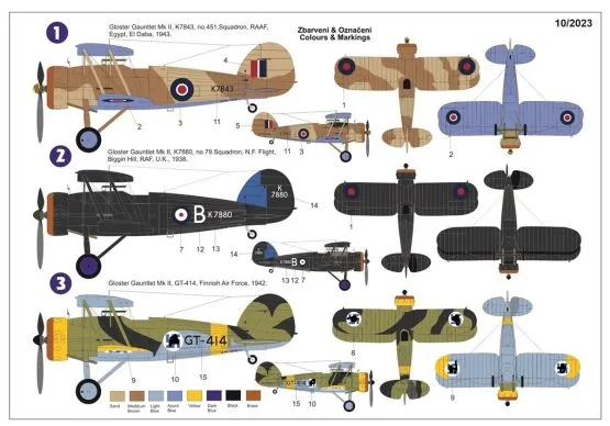Gloster Gauntlet Mk.II "Special Markings" 1:72