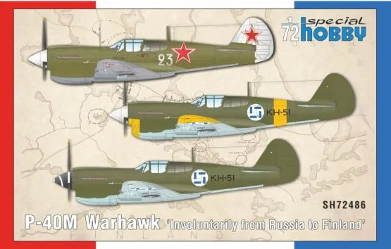 P-40M Involuntarily from Russia to Finland 1:72