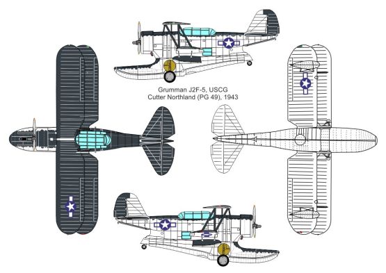 Grumman J2F-5 Duck (Coast Guard) 1:72