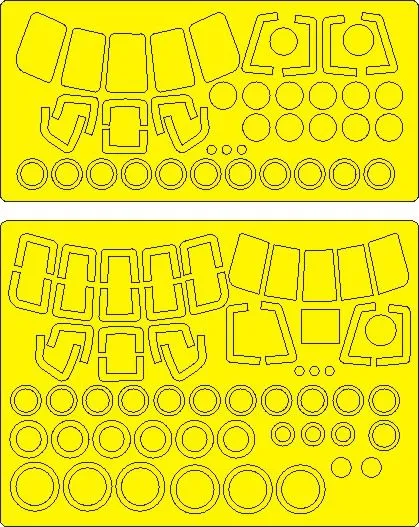 Mil Mi-8MT Hip-H EXPERT mask for Trumpeter 1:48