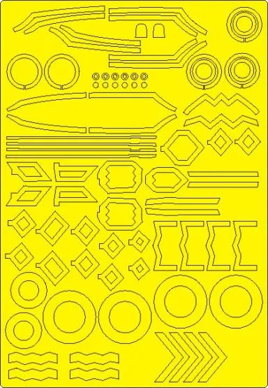 F-22A Raptor EXPERT mask for I Love Kits 1:48