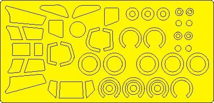 Mi-4A mask for Trumpeter 1:48