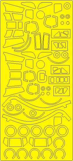 Mi-4A EXPERT mask for Trumpeter 1:48