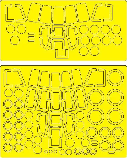 Mil-17 Hip EXPERT mask for AMK 1:48