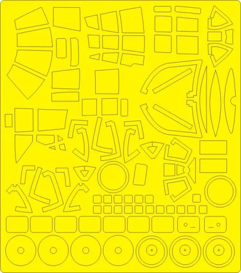 Do 217J-1/2 mask for Revell 1:48