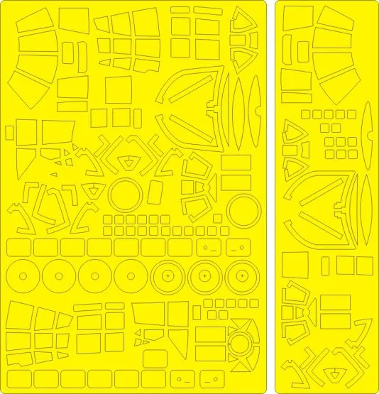 Do 217J1/2 EXPERT mask for Revell 1:48