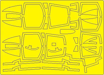 F-4E/G Phantom II EXPERT mask for Meng 1:48