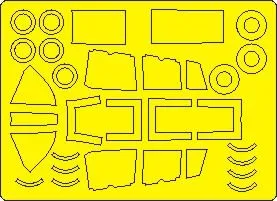 OV-10A Bronco mask for ICM 1:72