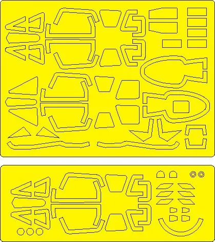 Su-17UM3 Fitter-G ADVANCED mask for Hobby Boss 1:48