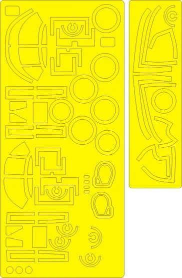 B-26B-56 EXPERT mask for ICM/ Revell 1:48