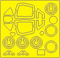 MiG-15 mask for Bronco 1:48