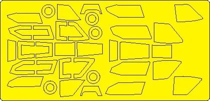 AH-64D (Block II) Apache EXPERT mask for Academy 1:72