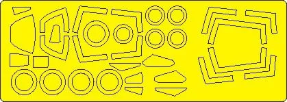 MiG-29 Fulcrum A Late ADVACED mask for G.W.H 1:72