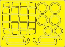 Focke-Wulf 1000 Fast-Bomber mask for Modelcollect 1:48