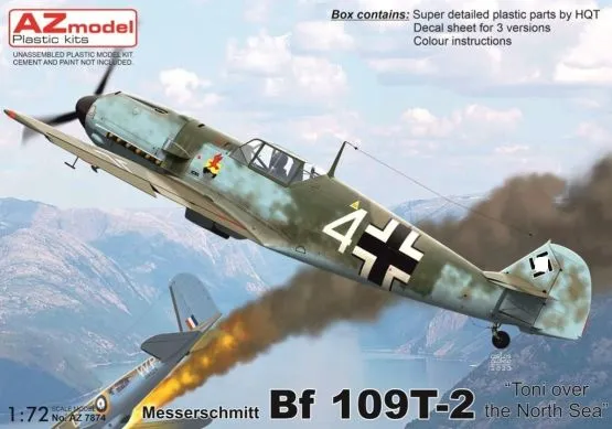 Bf 109T-2 Toni over the North Sea 1:72