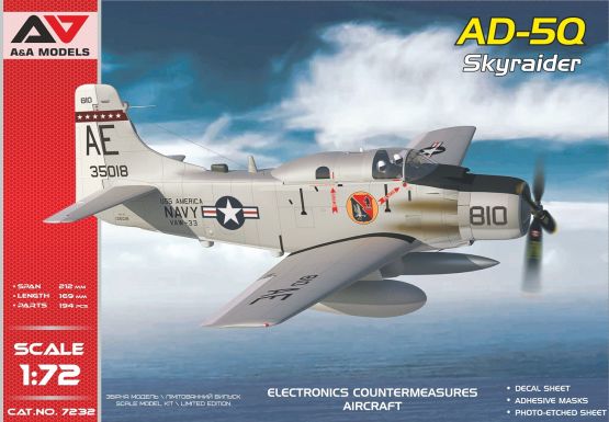 AD-5Q SkyRaider (ECM version) 1:72