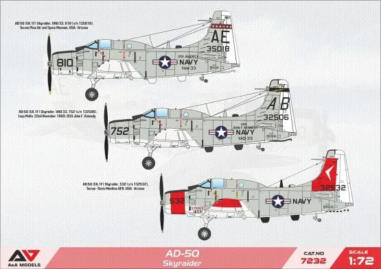 AD-5Q "SkyRaider" (ECM version) 1:72
