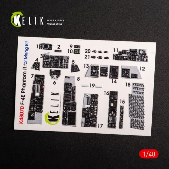 F-4E "Phantom II" interior for Meng 1:48
