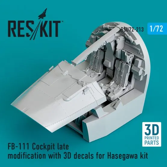 FB-111C Cockpit late for Hasegawa 1:72
