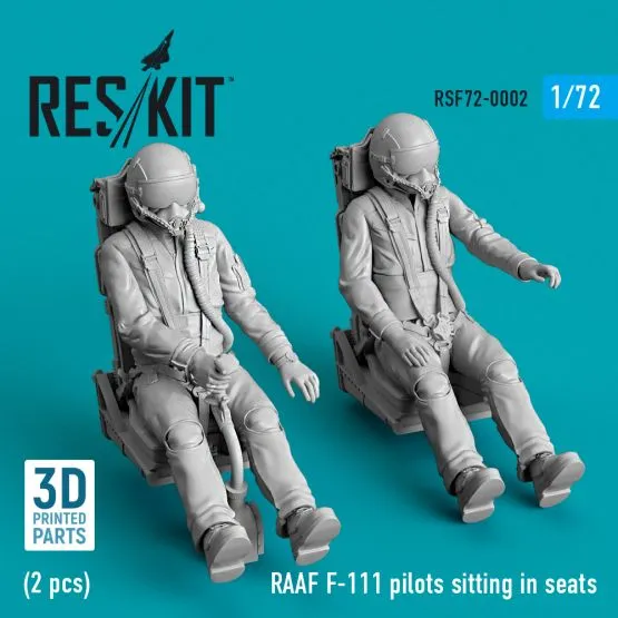 F-111 pilots sitting in seats (RAAF) 1:72