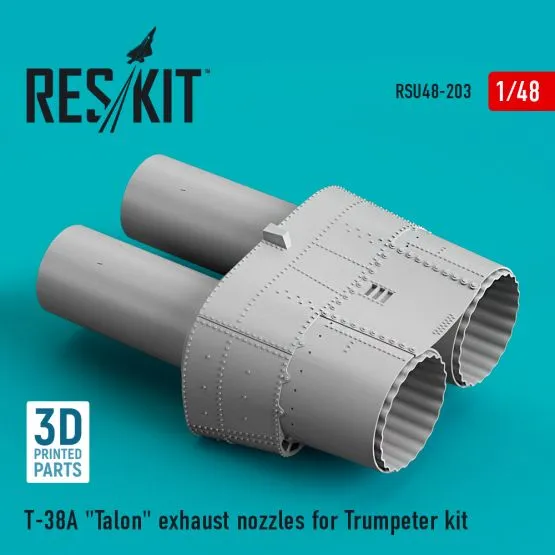 T-38A "Talon" exhaust nozzles for Trumpeter 1:48