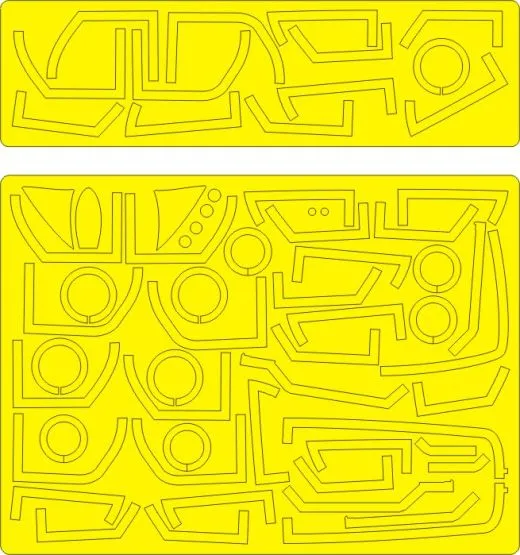 Yak-28P Firebar ADVANCED mask for Bobcat 1:48