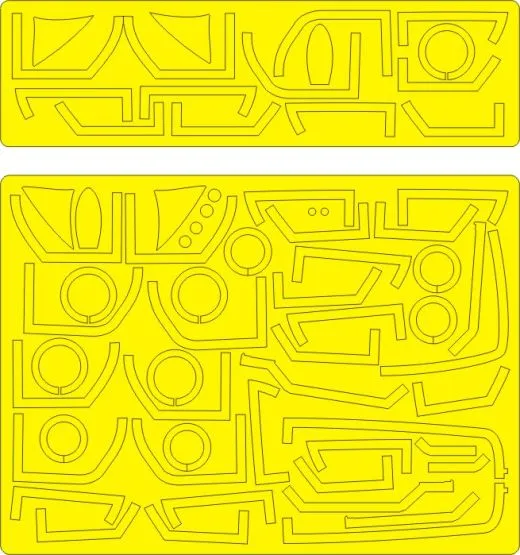 Yak-28P Firebar EXPERT mask for Bobcat 1:48