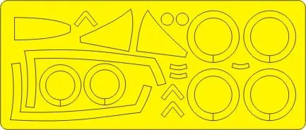 FJ-4 mask for Hobby Boss 1:48