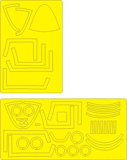 EA-18G Growler EXPERT mask for Hasegawa 1:48