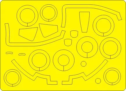 F-86D mask for Revell 1:48