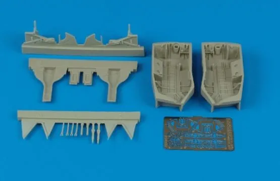 F6F-3/5 Hellcat wheel bays for Eduard 1:48 F6F-3/5 Hellcat wheel bays for Eduard 1:48