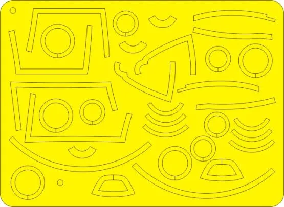 F/A-18F Super Hornet mask for Revell 1:48