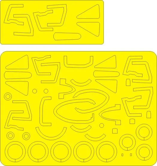 Su-17/22M3/M4 ADVANCED mask for Smer/ KP 1:48