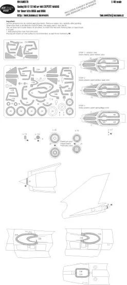 Su-17/22M3/M4 EXPERT mask for Smer/ KP 1:48