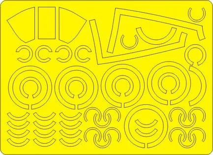 A-1H U.S. Navy mask for Tamiya 1:48