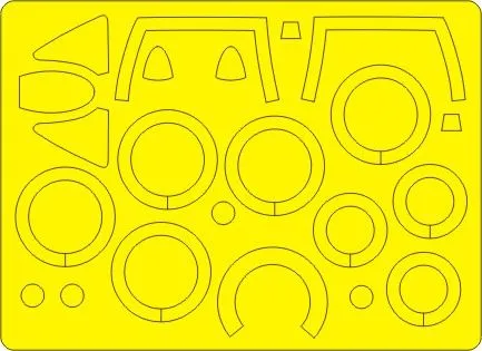 Su-7 BKL / BMK mask for Smer/ KP 1:48
