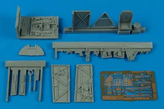 Hawker Typhoon Mk.IB car door cockpit set for Hase. 1:48
