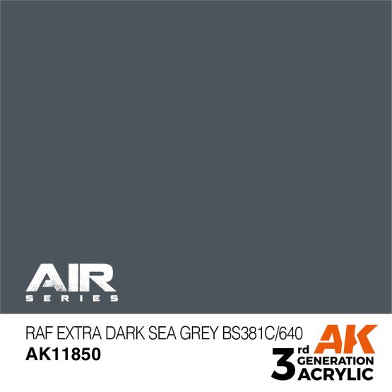 RAF Extra Dark Grey BS381C/640 (3G) 17ml