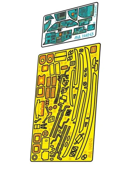 Tu-95MS P.E. set for Zvezda 1:144