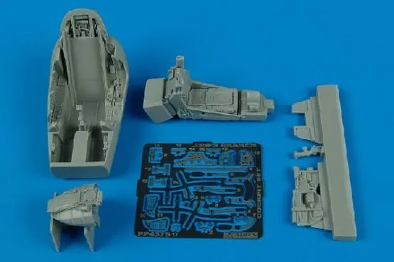 J35FS Draken cockpit set for Hasegawa 1:48
