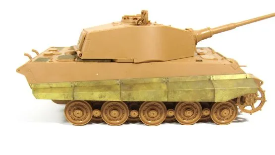 Sd.Kfz.182 King Tiger. Side fenders (Meng) 1:35