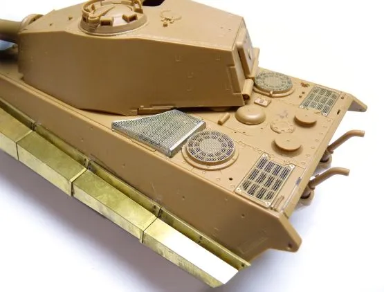 Sd.Kfz.182 King Tiger Main set (Zvezda/ICM) 1:35