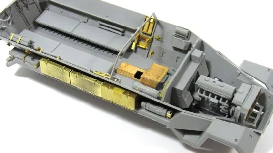 Sd.Kfz.251/1 Ausf.A P.E. set for ICM 1:35