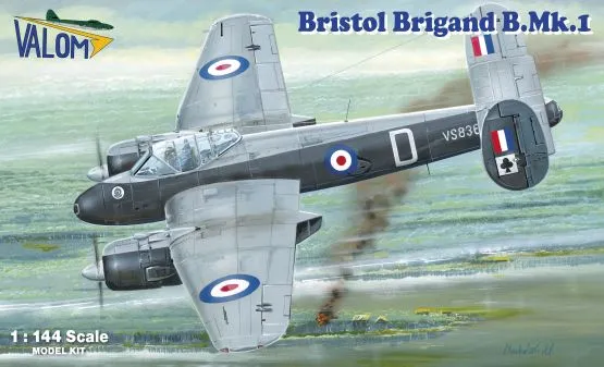 Bristol Brigand B.Mk.1 (84 Sqn RAF, PAF) 1:144