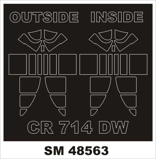 CR 714 mask for Dora Wings 1:48