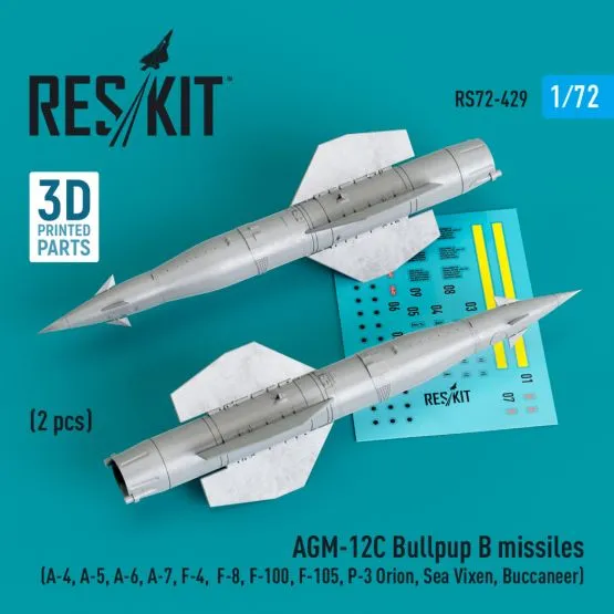 AGM-12C Bullpup B missiles 1:72